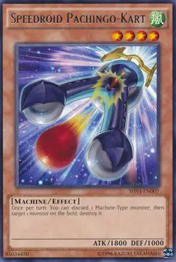 3x Yugioh SHVI-EN007 Speedroid Pachingo-Kart Rare Unlimited - Near Mint - Image 1