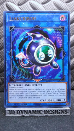 | Yugioh Linkuriboh MAGO-EN135 1st Edition Gold Rare NM/M 🔥 | - Image 1
