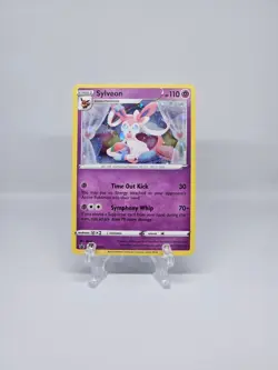 SWSH211 SYLVEON | RARE COSMOS HOLO | BLACK STAR PROMO POKEMON CARD - Image 1