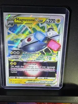 Pokemon TCG Magnezone VSTAR Holo Ultra Rare Card 057/196 Lost Origin NM - Image 2