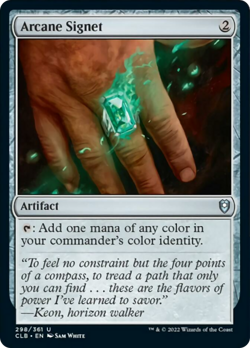 Arcane Signet Commander Legends: Battle for Baldur's Gate PLD CARD ABUGames - Image 1