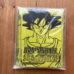 Dragon Ball Data Carddass Campaign Son Goku Card Special Sleeve Unopened New - Image 4