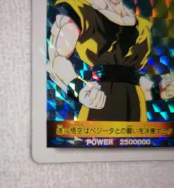 Dragon Ball Z Carddass PP Card No 1080 Goku Rare 25 Years Old Used - Image 5