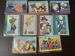 Dragon Ball Carddass Kira Card Set 17 Collectible Cards New - Image 2