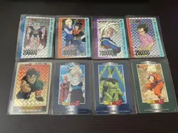 Dragon Ball Carddass Kira Card Set 17 Collectible Cards New - Image 4