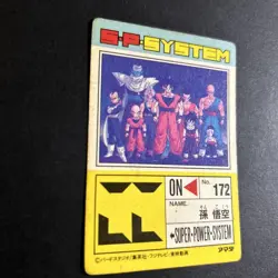 Dragon Ball PP Card Z Warriors Gathering No 634 Rare Used - Image 5
