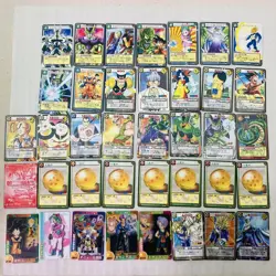 Dragon Ball Carddass Bandai D3 Trading Card Set 37 Cards Kira Included - Image 1