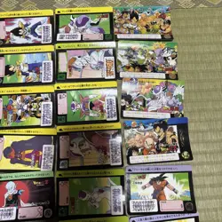 Dragon Ball Z Trading Card Set 51 Characters Vegeta Goku Freeza Used - Image 3
