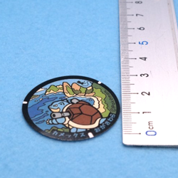 Blastoise Pokemon Manhole Type Seal Sticker Nintendo Gamefreak Japanese F/S - Image 2