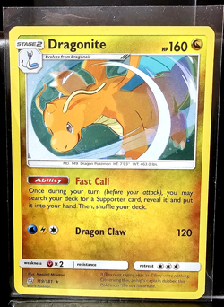 Dragonite 119/181 Cosmos Holo Rare Pokemon Card Team Up Promo NM - Image 3