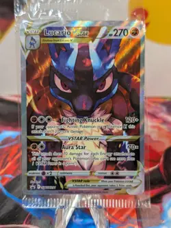Lucario VSTAR SWSH291 SWSH: Sword & Shield Promo Cards Holo - Image 1