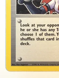 Rocket's Sneak Attack - 72/82 - WOTC Team Rocket Rare Pokemon Card - LP+ - Image 2