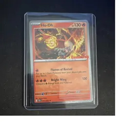 Pokemon TCG Ho-Oh 010/086 Crown Zenith 130 HP Holo Rare GameStop Card - Image 1