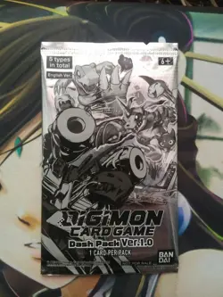 Digimon Card Game DASH PACK Version 1.0 Sealed 2020 free shipping TCG Nm Mint - Image 1