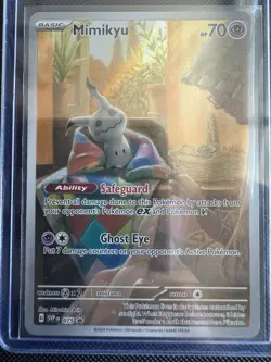 Mimikyu 075 Scarlet & Violet Promo Holo Pokemon Card Near Mint Condition - Image 1