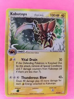 Kabutops Pokemon EX Holon Phantoms Holo Pokemon Card WOTC - Image 1