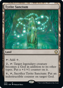 Tyrite Sanctum Dominaria United Commander PLD Land Rare MAGIC MTG CARD ABUGames - Image 1