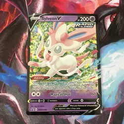 Sylveon V SWSH202 Black Star Promo Holo 2022 Pokemon TCG Card - Image 1