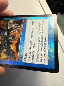 Coastal Drake 2001 Apocalypse SHIFTED FOIL MISPRINT Blue Creature MTG SP-NM AZ2 - Image 3