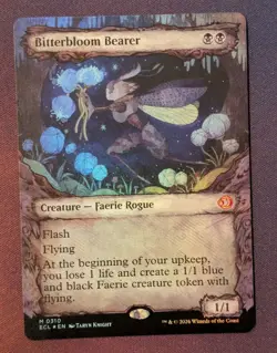 MTG - Bitterbloom Bearer (showcase foil) - ECL (NM+) - Image 1
