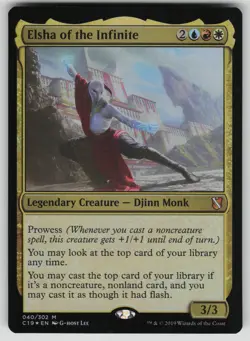 Elsha of the Infinite Foil M Commander 2019 40 NM - Image 1