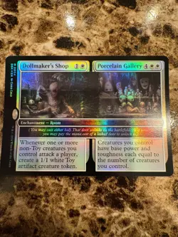 DOLLMAKER'S SHOP / PORCELAIN GALLERY Magic MTG Duskmourn Foil - Image 1