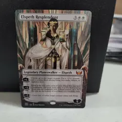 Elspeth Resplendent Mythic Borderless Streets of New Capenna MTG 282 - Image 1