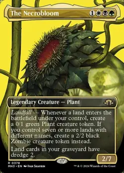 The Necrobloom - Foil Extended Art MH3 NM MTG - Image 1