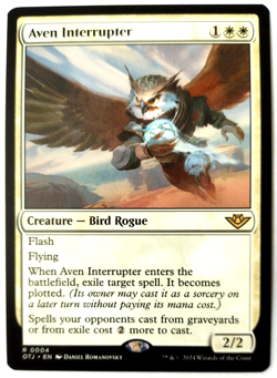 Aven Interrupter - Outlaws of Thunder Junction (OTJ) - EN - R 0004 - Image 1