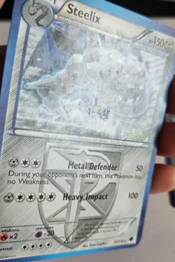 Pokemon TCG Steelix Plasma Freeze 79/116 Regular Rare HP - Image 2