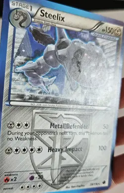 Pokemon TCG Steelix Plasma Freeze 79/116 Regular Rare HP - Image 4