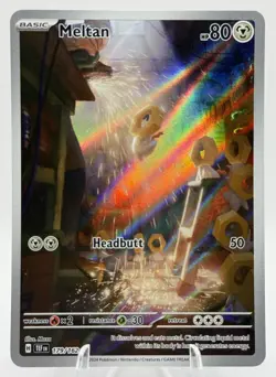 Meltan 179/162 Temporal Forces Illustration Rare Pokemon TCG - NM - Image 1