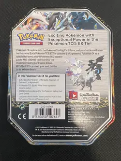 Empty! - Pokemon 2012 Reshiram Collectors TIN - No Cards Insert Included. - Image 2