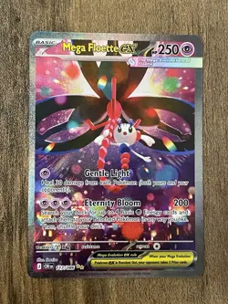 Mega Floette ex 117/086 Special Illustration Rare ME04 Chaos Rising Pokemon NM - Image 1