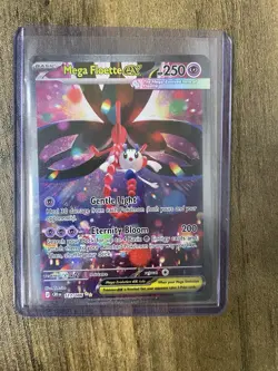 Mega Floette ex 117/086 Special Illustration Rare ME04 Chaos Rising Pokemon NM - Image 3