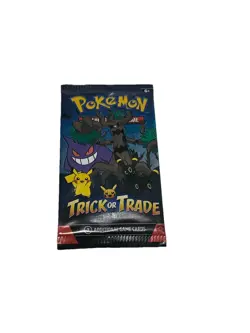 2024 Pokemon Trick Or Trade 3 Card Booster Pack Halloween Trick Or Treat - Image 1