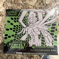 Pokemon TCG Mega Evolution Perfect Order Pokemon Center ETB English - Image 1