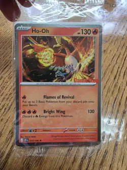 Ho-Oh 010/086 GameStop Promo Stamped Sealed Pokemon Chaos Rising NM - Image 1