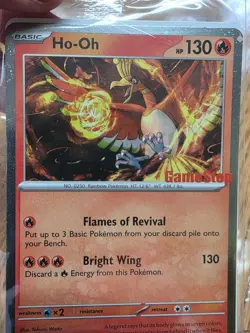 Ho-Oh 010/086 GameStop Promo Stamped Sealed Pokemon Chaos Rising NM - Image 2