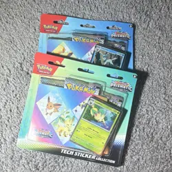 Pokemon TCG Scarlet & Violet Prismatic Evolutions Tech Sticker 3 Packs Promo - Image 5