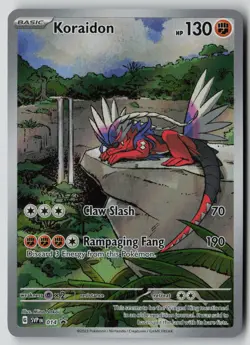 Koraidon 014 Holo Promo Scarlet & Violet Promo Pokemon NM - Image 1