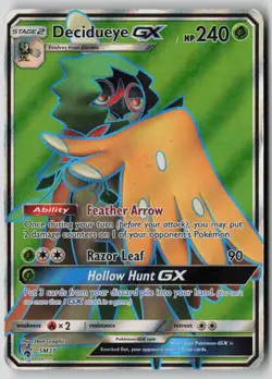 Decidueye GX - SM37 Holo Promo Sun & Moon Promo Pokemon HP - Image 1