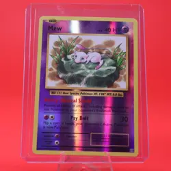 2016 Pokemon TCG Evolutions Reverse Holo Rare 53/108 Mew - Image 1