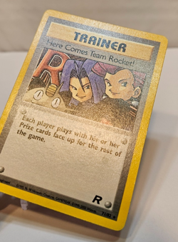 Here Comes Team Rocket! 71/82 Rare Unlimited Team Rocket Pokemon 1910 - Image 3