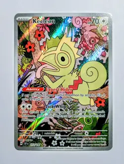 Kecleon 213/191 Illustration Rare Holo Sv08: Surging Sparks Pokemon TCG NM - Image 1