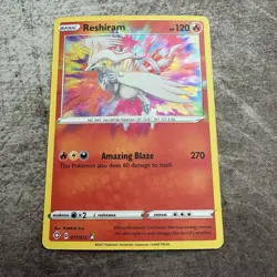 Reshiram 017/072 Amazing Rare Holo - Shining Fates - Pokemon - MP - Image 1