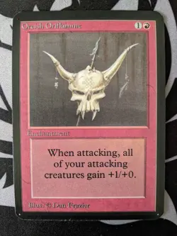 Orcish Oriflamme ~ Alpha [Near Mint][Magic MTG] - Image 1