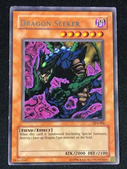 YUGIOH DRAGON SEEKER TP4-006 RARE (LP) - Image 1