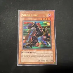 Yugioh Strike Ninja IOC-007 Ultra Rare 1st Ed LP - Image 1