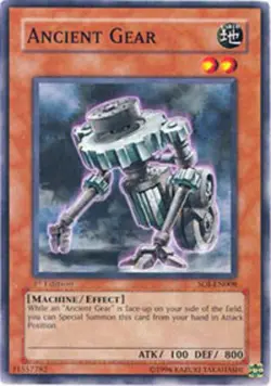 3 x Ancient Gear - SOI-EN008 - Common - Unlimited Edition Near Mint, English - Image 1